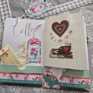Junk Journal COFFEE Themed Handmade Unique